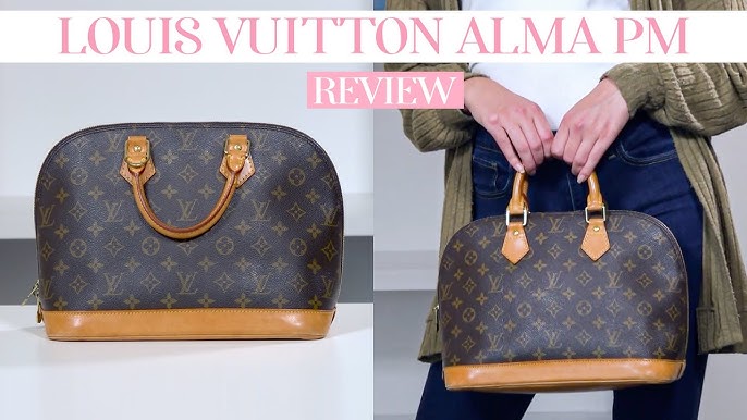 LOUIS VUITTON ALMA PM UNBOXING & REVIEW 🤎 