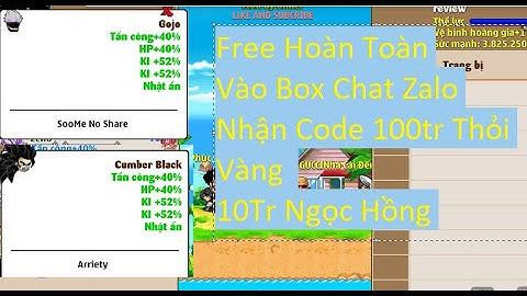NRO Lậu Mới Nhất Free 100Tr Thỏi Vàng 10Tr Hồng Ngọc Nhận Ngay Tại Box