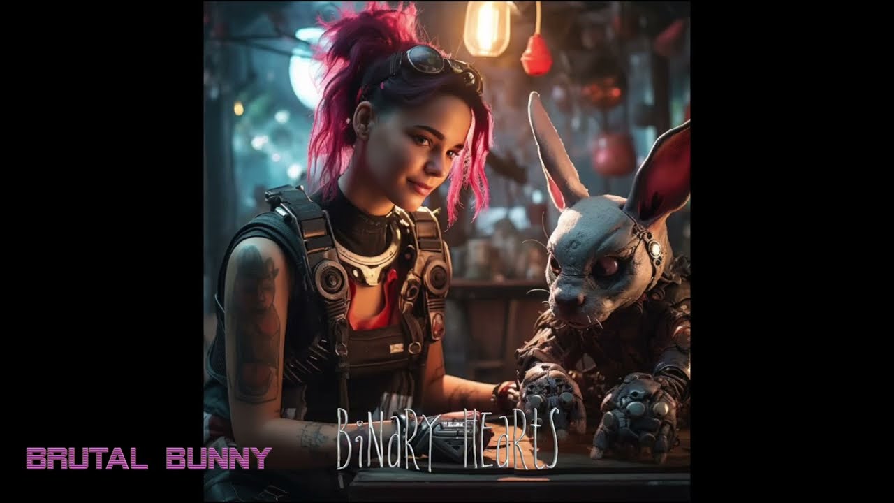 Watch Brutal Bunny: Binary Hearts (AI Images Slideshow Video) on YouTube Watch Brutal Bunny: Binary Hearts (AI Images Slideshow Video) on YouTube