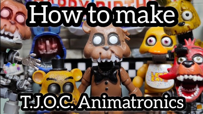 HOW TO MAKE IGNITED BONNIE FROM FNAF TJOC #fnaf #fivenightsatfreddy #f