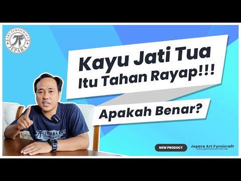 Video: Apakah kayu jati tahan rayap?