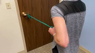 Dr Kurt Bormann Columbia Orthopaedic Group Shoulder Rehab Row Strengthening Exercise