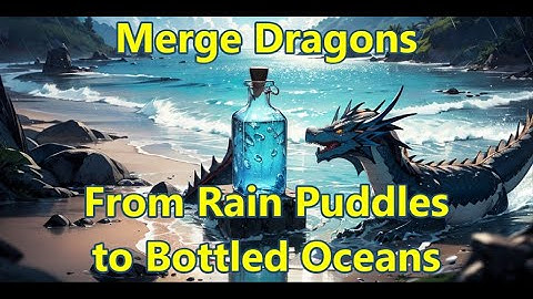 From Rain Puddles to Bottled Ocean - A Merge Dragons Song
