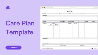 How to use a Care Plan