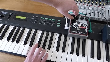 Kawai K1 & EHX Memory Boy