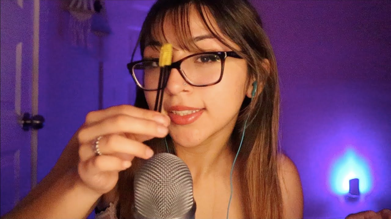 [ASMR]  Brain Melting Massage 🫠 ( mic scratching, massaging, & plucking)