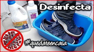 tip para limpiar tus zapatos cuando llegues de la calle a tu casa #quedateencasa