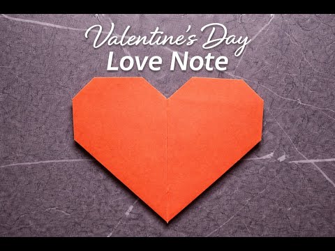 Valentine's Day Love Note | Less Than 1 minute - YouTube