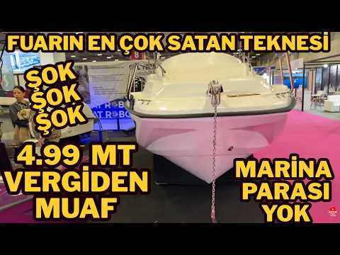 ⁣FUARIN EN ÇOK SATAN TEKNESİ #balıktaysanözgürsün #tekne #boating #teknedeyaşam #olta #fishing #balık