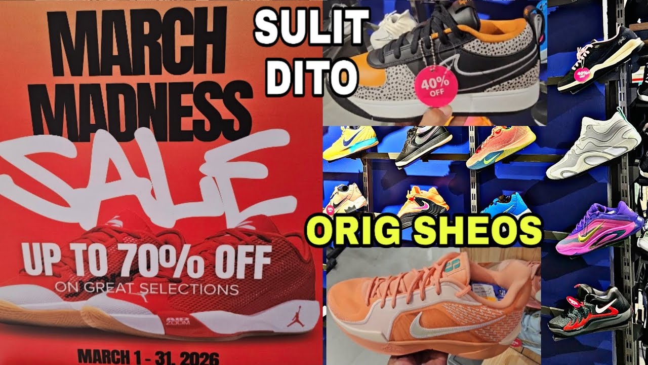 Bagsak Presyong SAPATOS SALE up to 70% NIKE JORDAN Adidas,SULIT talaga dito