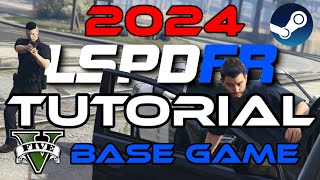 | EASY TUTORIAL | How to install LSPDFR (Base Game) into GTA 5 | BEST METHOD |