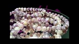 【美麗マーブル！ エンジェルシリカ 美しさの秘密】 ロシア産 g350円 パワーストーンブレスレット ［天然石 意味・効果 辞典］