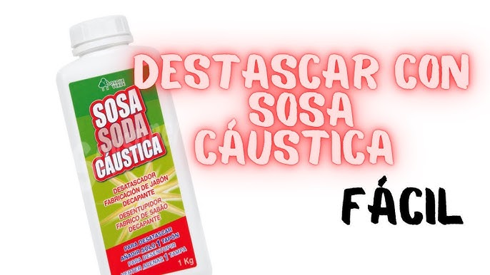 Sosa caustica perlas 1kg PQS