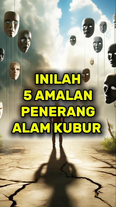 inilah 5 amalan penerang alam kubur#shorts