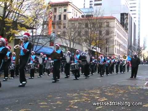 Chief Sealth International High School in 2011 Macy's parade