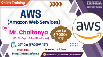 AWS (Amazon Web Services) Online Training @ DURGASOFT