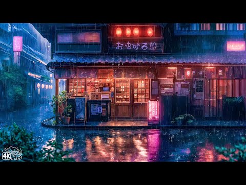 Nostalgia Rainy Night 🌧️ Pluviophile Lofi Songs To Feel Like A Warm Embrace 🌧️ Lofi Japanese Vibes