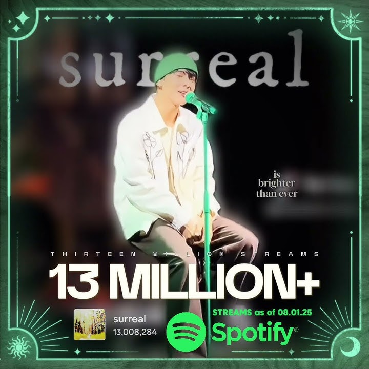 SB19 Justin: Lucky Thirteen for SURREAL 🌱🙏