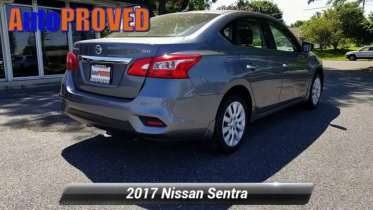 Used 2017 Nissan Sentra SV, Allentown, PA A2005251 YouTube