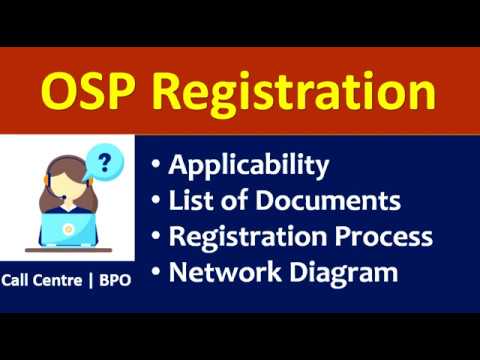 OSP Registration | OSP Registration Process |Call center license सब कुछ हिन्दी मे