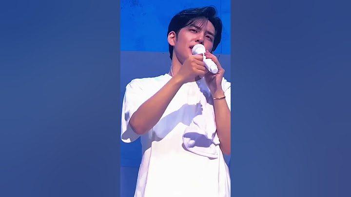 Wonpil cried when he saw Young K come to his concert :" #wonpil #day6 #youngk