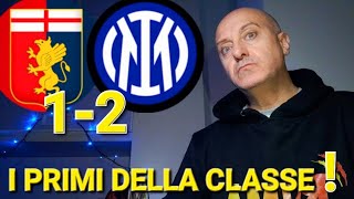 ⚫️🔵SONO I PIU' FORTI‼️GENOA-INTER 1-2💥SOLI IN TESTA ALLA CLASSIFICA 