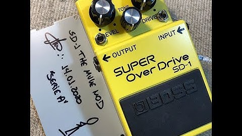 BOSS SD 1 Mule Mod by JrMod