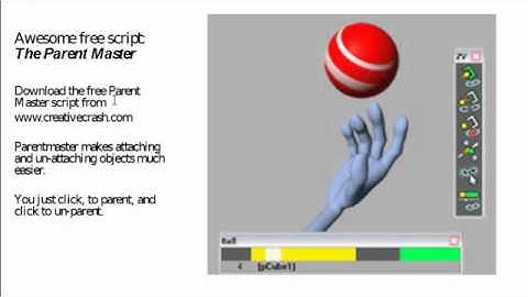 Attaches and Parenting in Maya