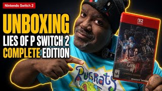 LIES OF P | COMPLETE EDITION Unboxing! | FULL GAME ON CARTRIDGE! Nintendo Switch 2 Physical Release