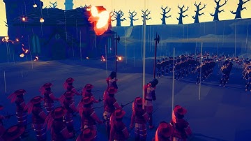 SPOOKY ARMY VS EVERY FACTION IN THE GAME - TOTALLY ACCURATE BATTLE SIMULATOR