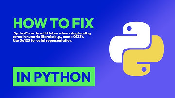 How to fix  SyntaxError: invalid token when using leading zeros in numeric li... in Python