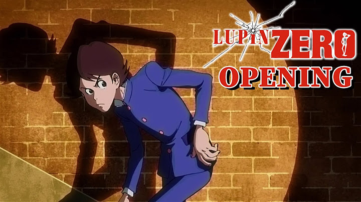 『LUPIN ZERO』ノンクレジットOP 【AFRO"LUPIN'68"】作曲：山下毅雄　編曲：大友良英│Opening(2022)
