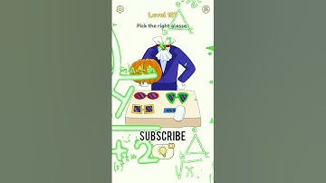 Pick the right glasses 👓 dop 2 👀 level 107🔥android ⚡ ios #dop2 #gameplay #shorts