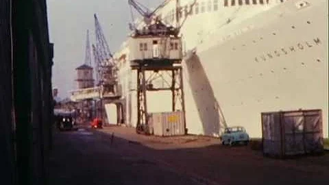 MS Kungsholm Maiden Voyage to New York, April 1966