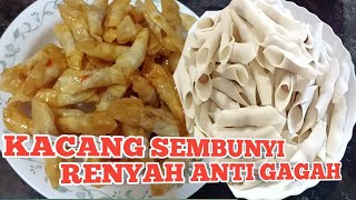 kacang sembunyi renyah anti gagal