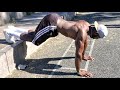 Chest workout - different kinds of pushups