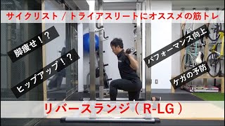 リバースランジ ( Reverse Lunge / R-LG )