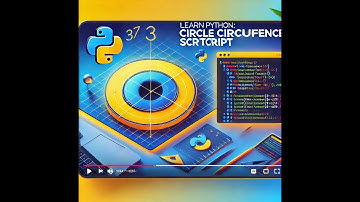 Python Coding for Beginners: Create a Script to Find Circle Circumference!