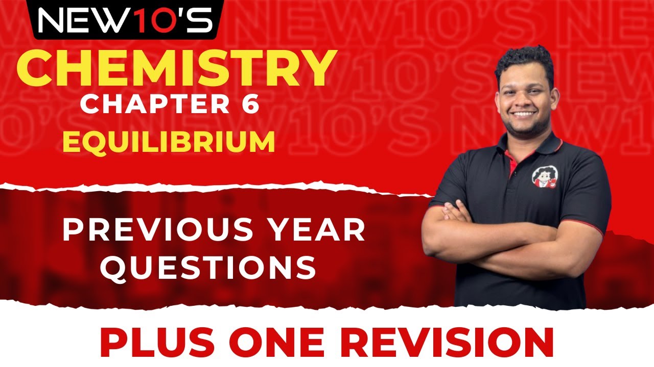 PLUS ONE CHEMISTRY CHAPTER 6 PART 5 PREVIOUS YEAR QUESTION plus-one-chemistry-chapter-6-part-5-previous-year-question