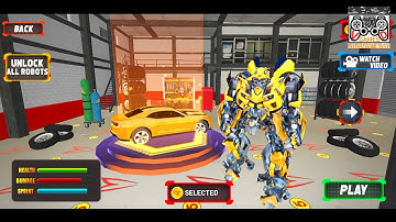#Bumblebee The city Hero of criminal exterminator || Grand Robot Car Trasnform 3D 2020