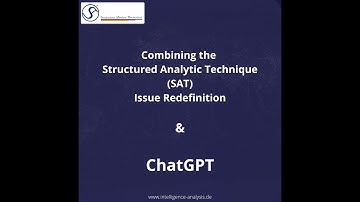 Combining Structured Analytic Techniques and AI