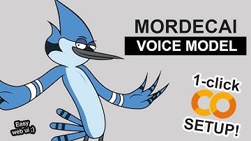 Mordecai AI Voice Model - RVC 1-CLICK Google Colab Setup