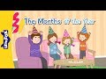 The Months of the Year | Months | Little Fox | Animated Stories for Kids