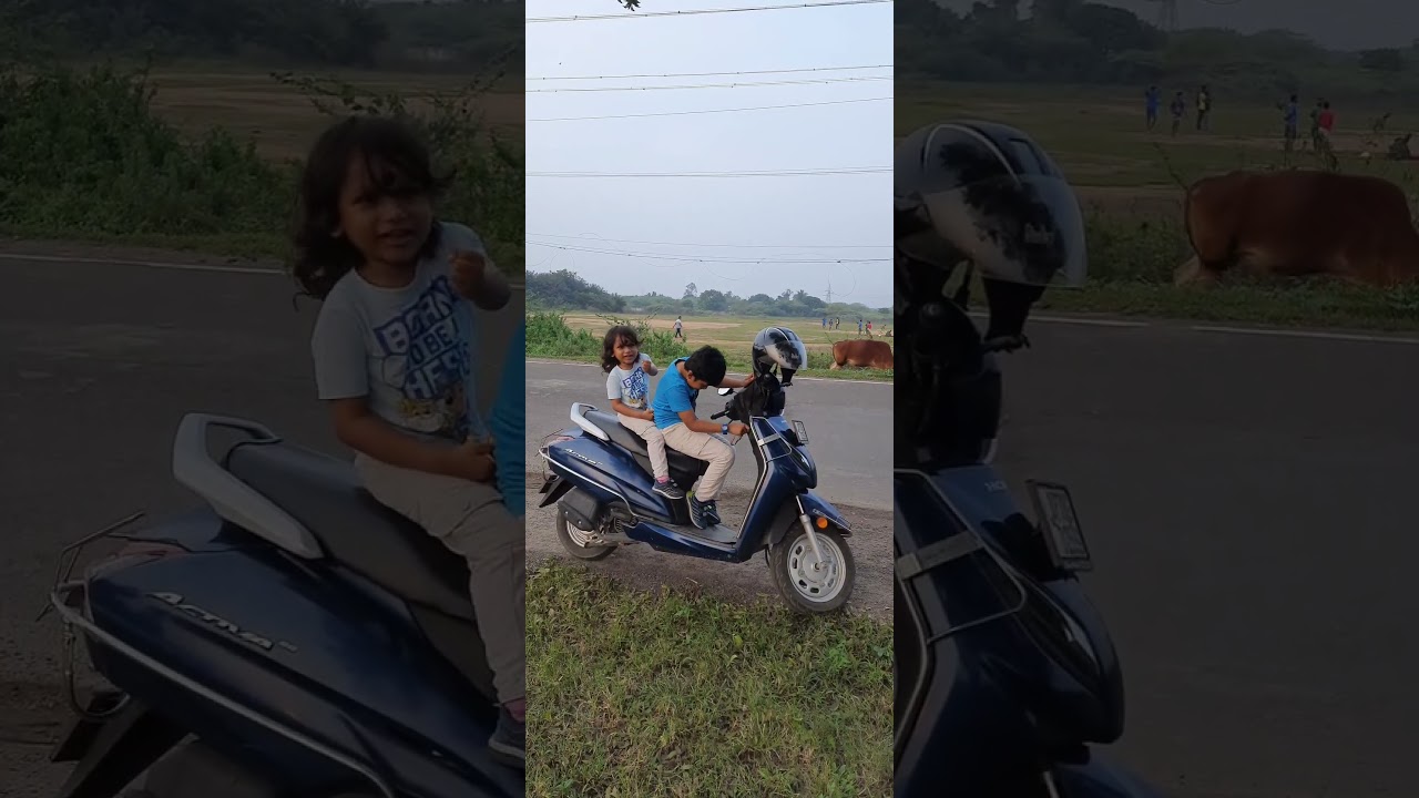 Riding Scooty in Traffic | Scooty Chalana Sikhiye Sirf 15 seconds me | Easy Learning | YTShorts |