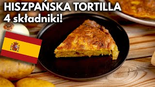 TORTILLA DE PATATAS, czyli hiszpański OMLET ?? Tylko 4 składniki | Pascal Brodnicki