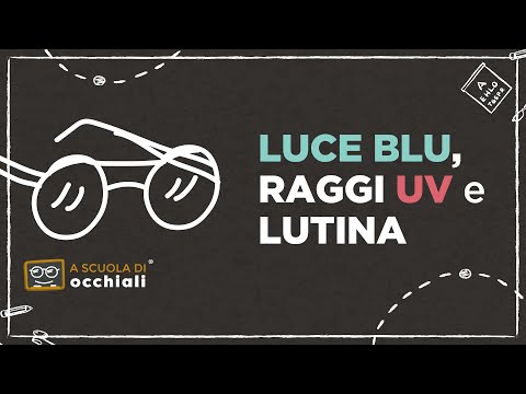 Luce blu, raggi UV e Lutina