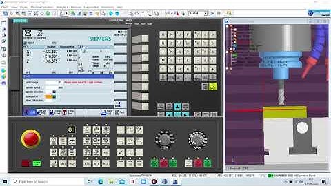 MENYETEL DAN MENYUNTING PROGRAM NC/CNC SINUMERIC 808DM MENGUNAKAN SWANSOFT NC SIMULATOR