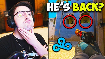 SHROUD IS BACK WITH CLOUD 9 IN CSGO?! S1MPLE AIM TEST! CSGO Twitch Clips