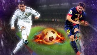 Messi ve Ronaldo Topa Nasıl Vuruyor? • Şut Çekme Teknikleri • HD