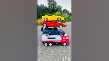 Rc Truck and Three Remote Wala Cars Testing #rccar